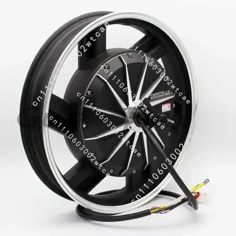 Electric Motorcycle Conversion Kit 72V - ชุดแปลงมอเตอร์ไฟฟ้าสำหรับสกู๊ตเตอร์ไฟฟ้า ขนาด 17 นิ้ว 3000 วัตต์