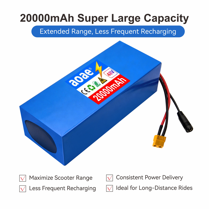 แบตเตอรี่สกู๊ตเตอร์ไฟฟ้า 48V 1 - 60V 30Ah Electric Scooter Battery บทวิจารณ์และราคา